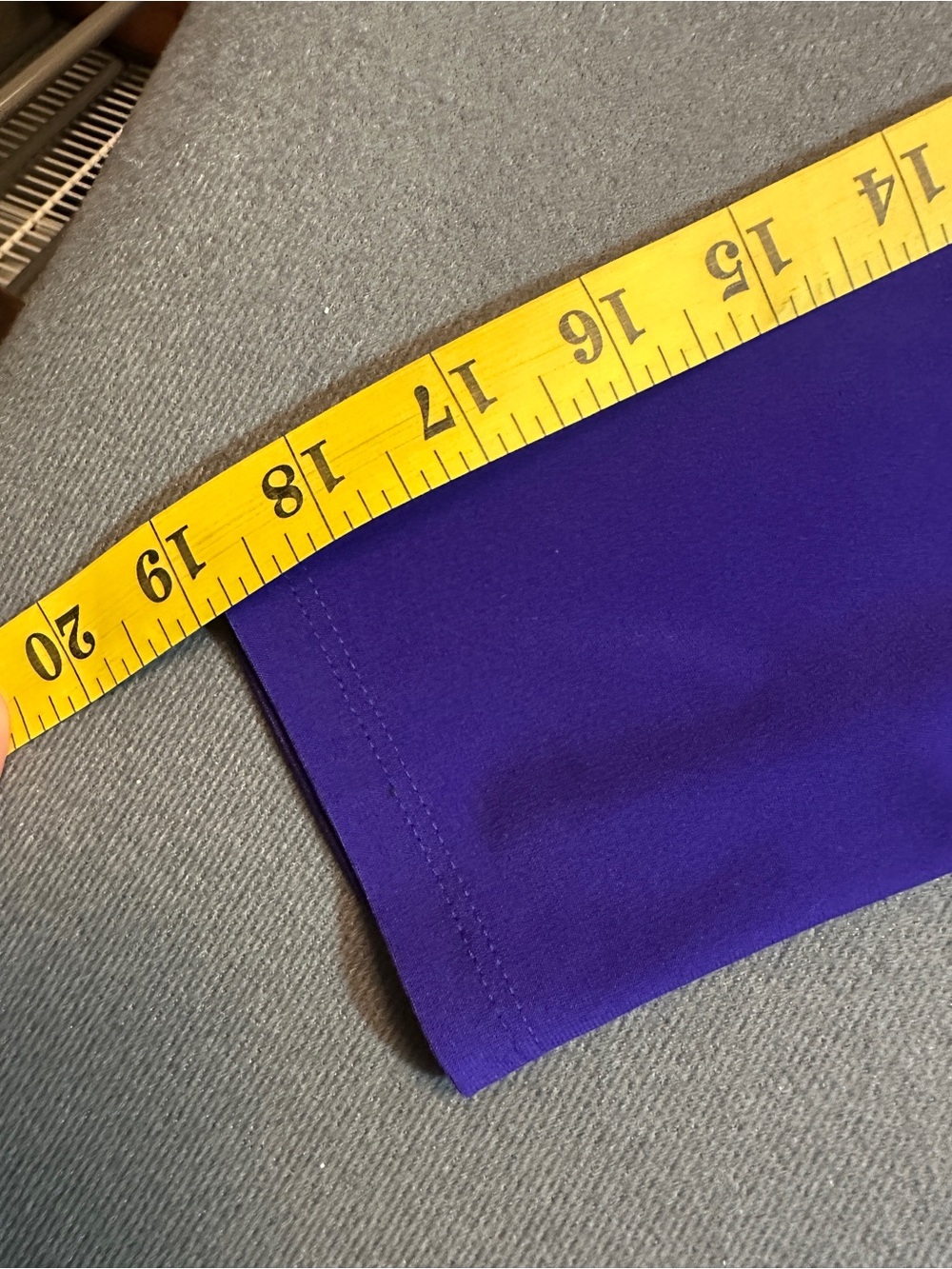 Lauren Ralph Lauren Dress 8 Purple Ruched Draped V Neck 3/4 Sleeve Stretch - Picture 8 of 10